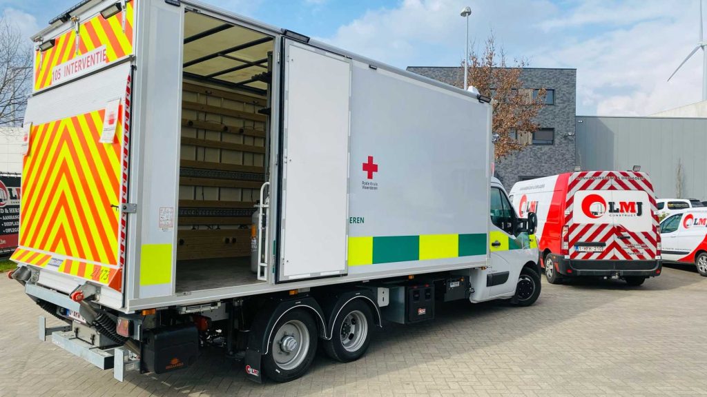 BE-trailer gesloten