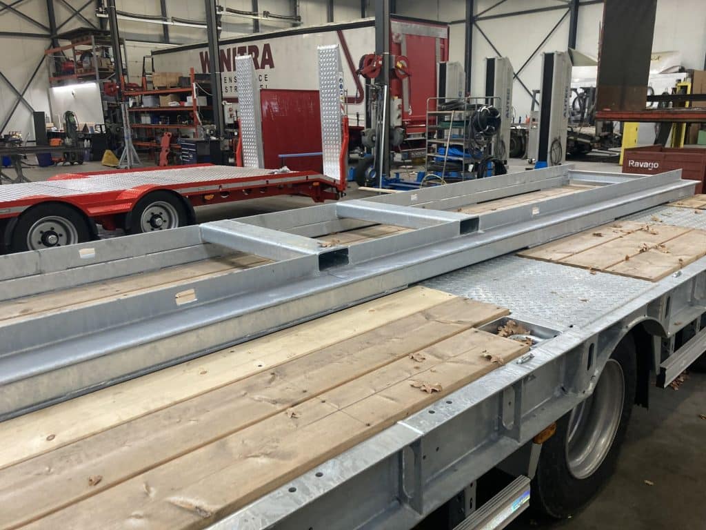 Container aanhangwagen