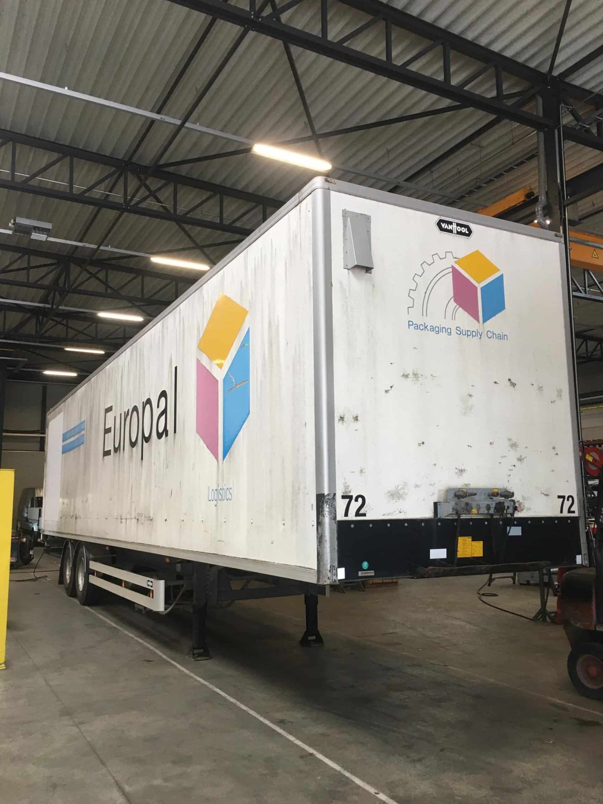 Renovatie trailer