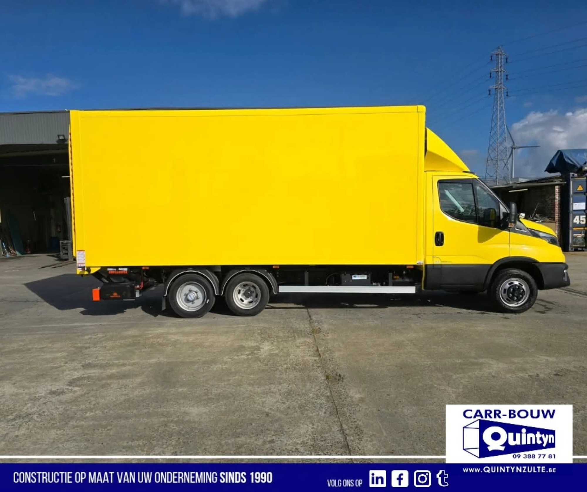 Maatwerkopbouw door Carrosseriebouw Quintyn