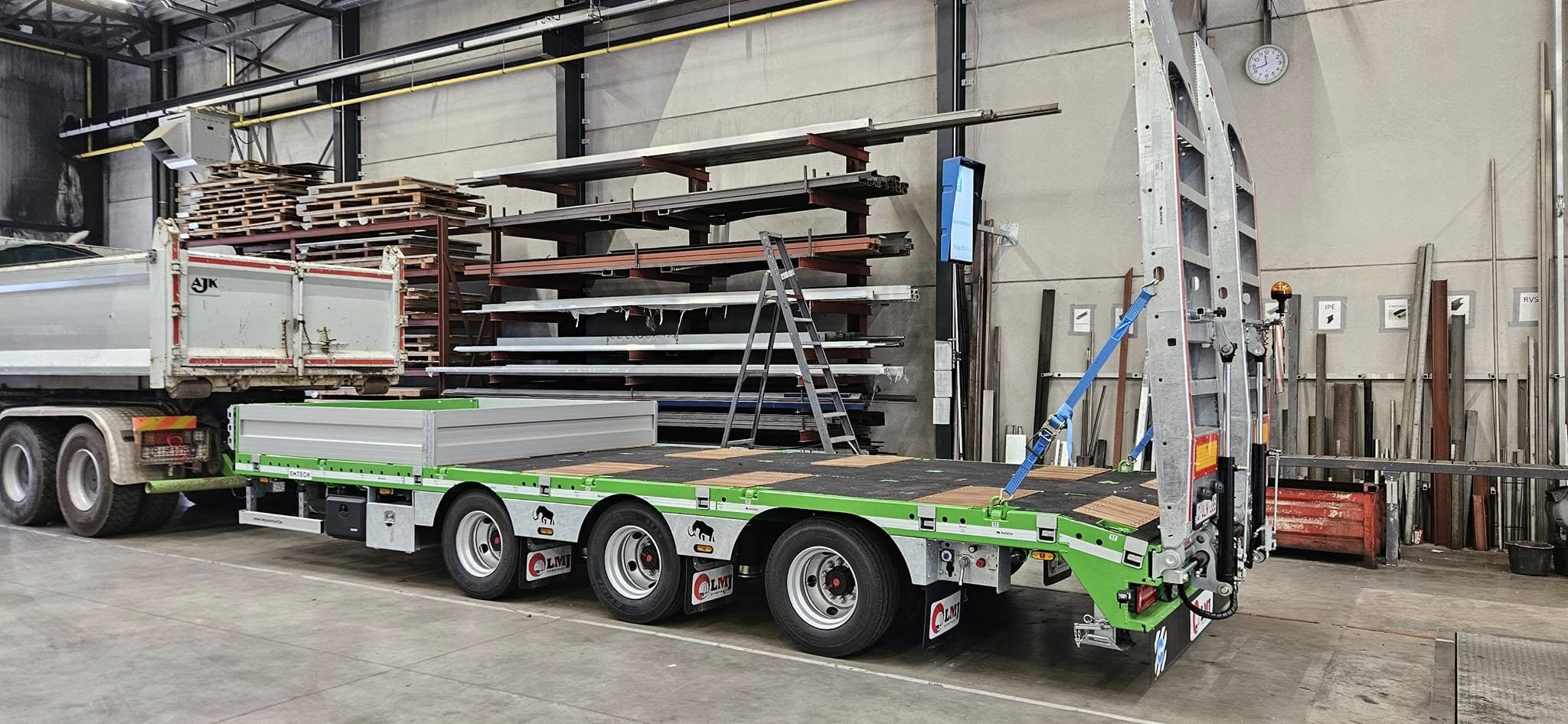 Emtech 3pnp S 1n Tridem Dieplader Met Saf Assen