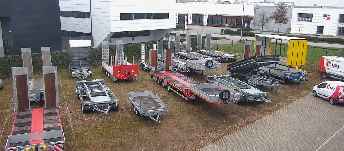 Huren container aanhangwagen