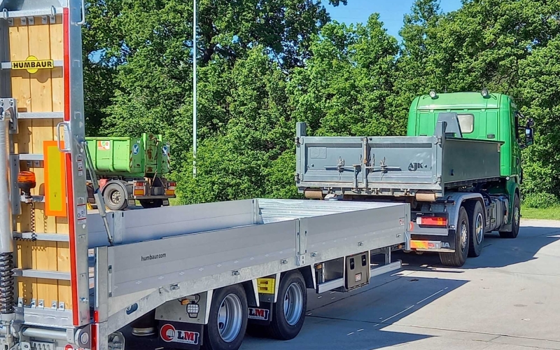 aanhangwagen middenas